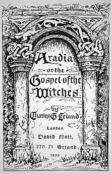 Charles Godfrey Leland Ariadia Or A Gospel Of The Witches